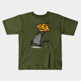 Pumpkin Thief Kids T-Shirt